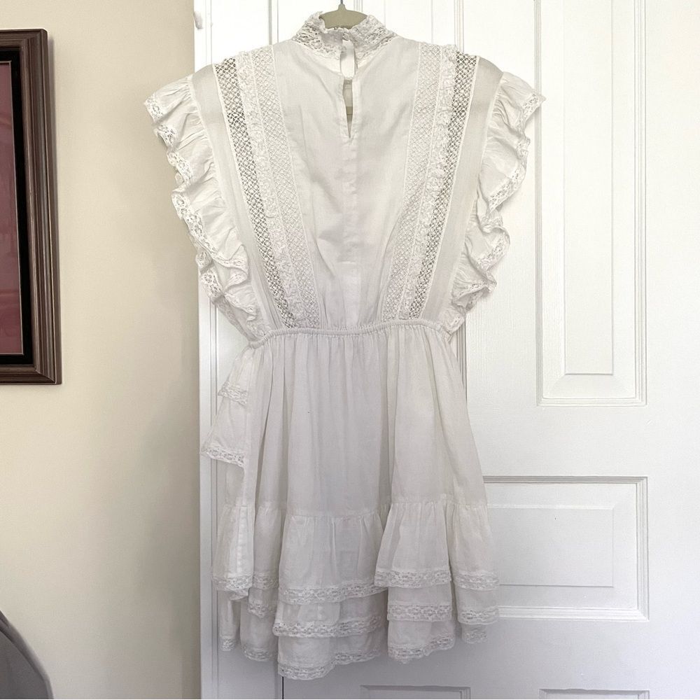 Ulla Johnson White Lace Eyelet Dress - Picture 10 of 12